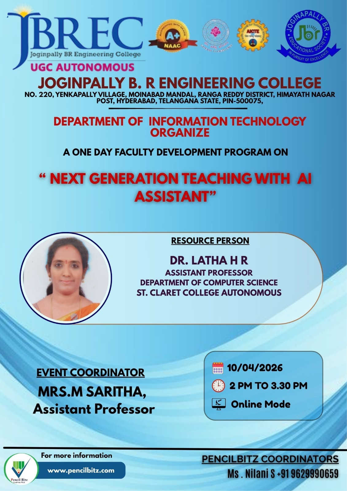 College Event Brochure